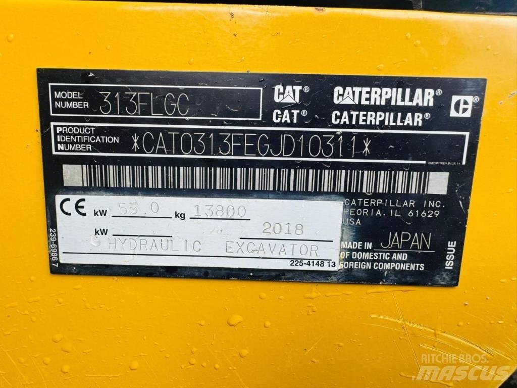 CAT 313 F LGC Crawler excavators