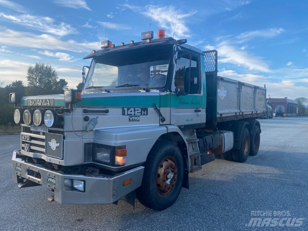 Scania 142 Tipper trucks