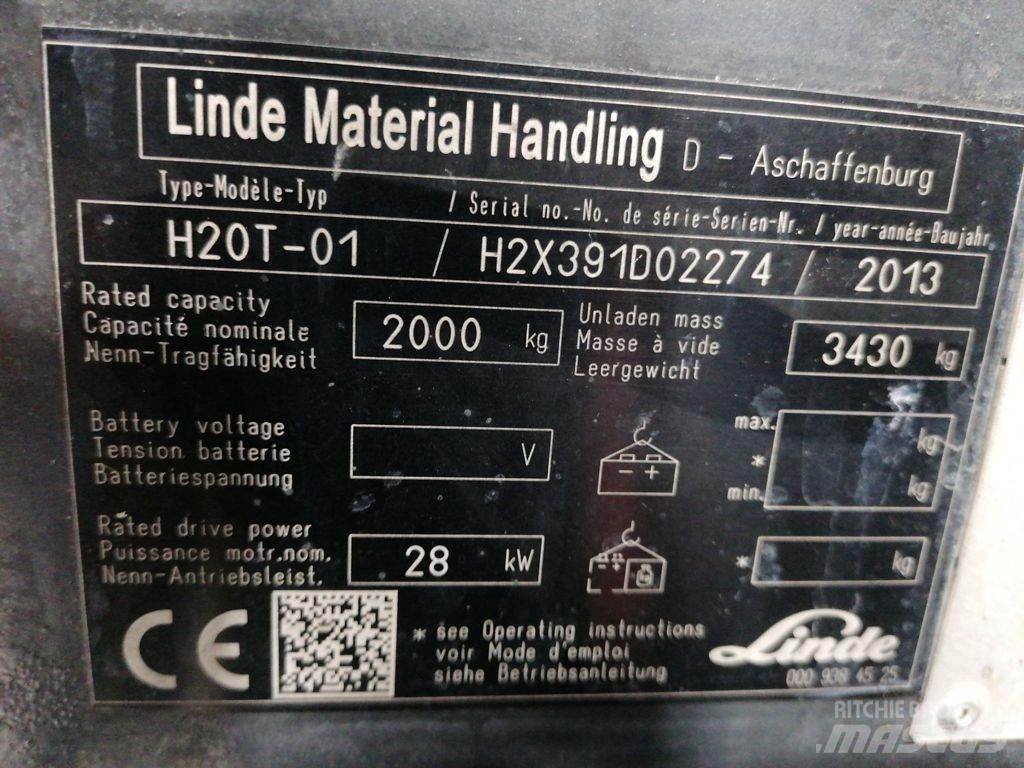 Linde H20T-02 LPG trucks