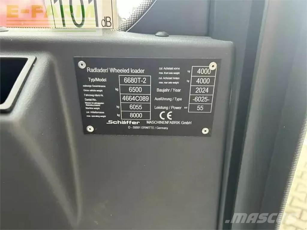 Schäffer 6680 t-2 Mini excavators < 7t (Mini diggers)