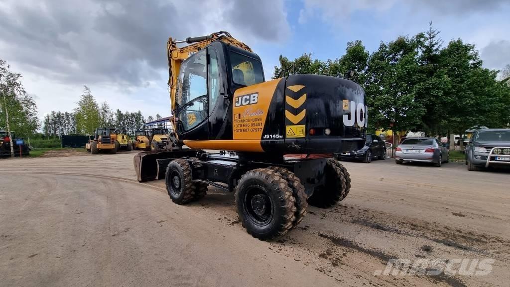 JCB 145W Wheeled excavators
