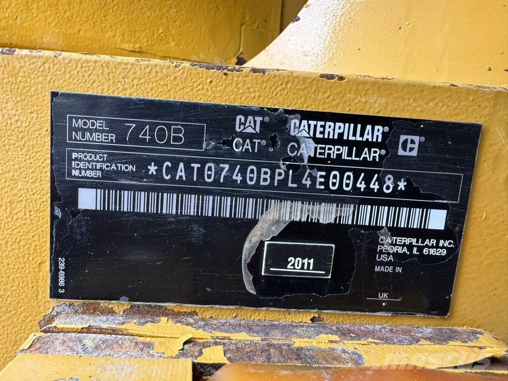 CAT 740B Articulated Dump Trucks (ADTs)