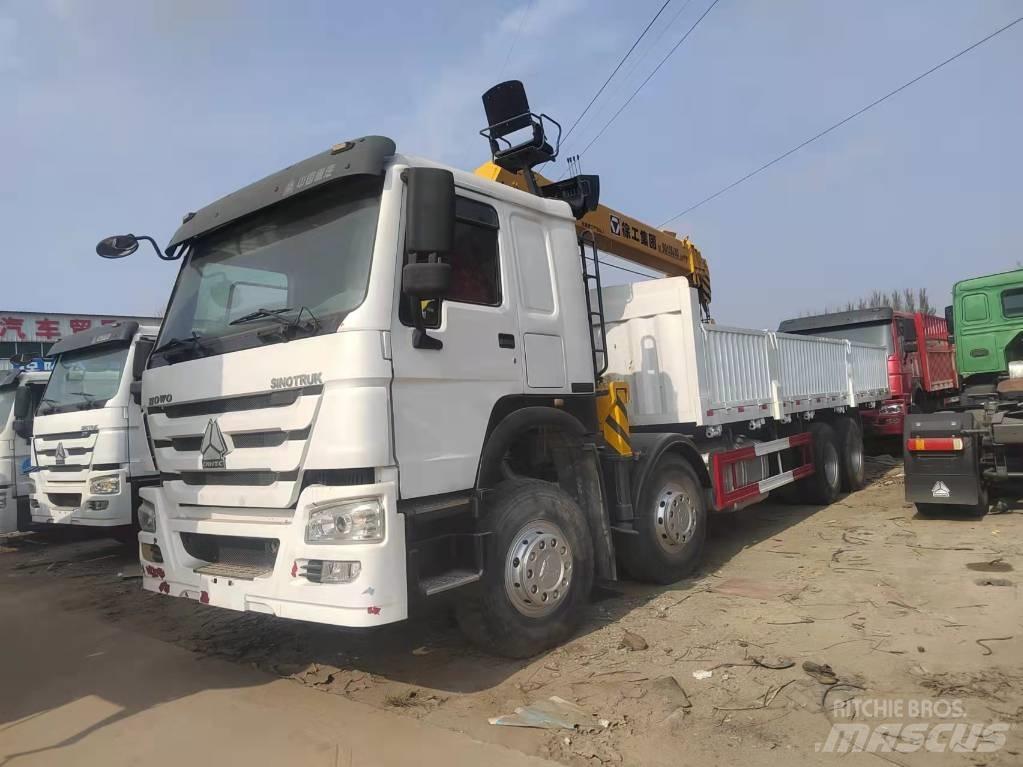 Howo 375 8X4 Crane trucks