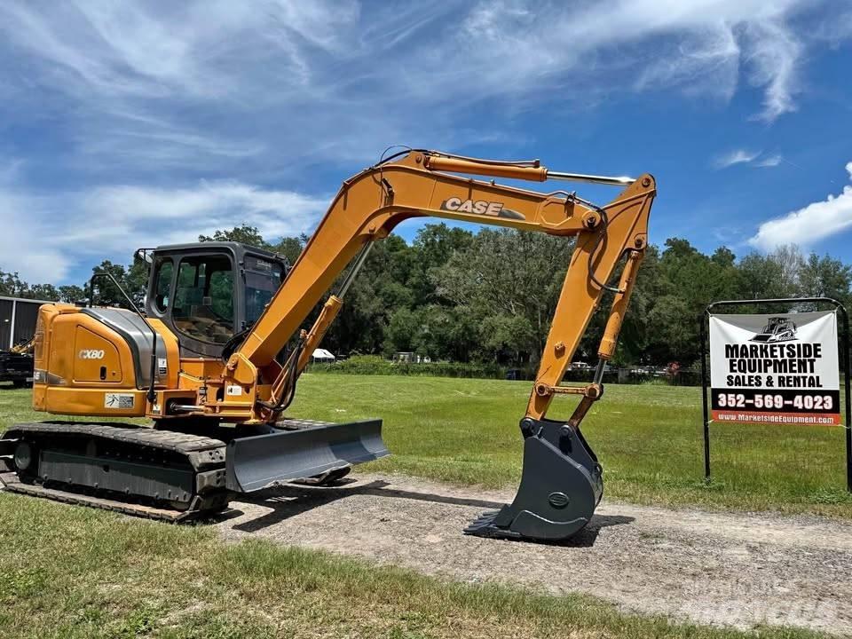 CASE CX 80 Crawler excavators