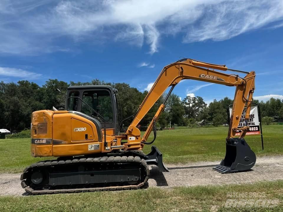 CASE CX 80 Crawler excavators