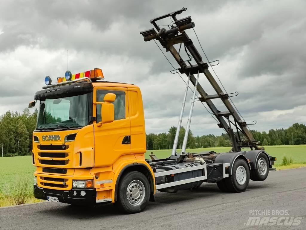 Scania R 500 Cable lift demountable trucks