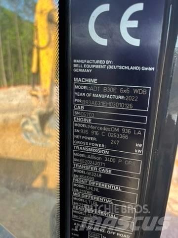 Bell B30E Articulated Dump Trucks (ADTs)