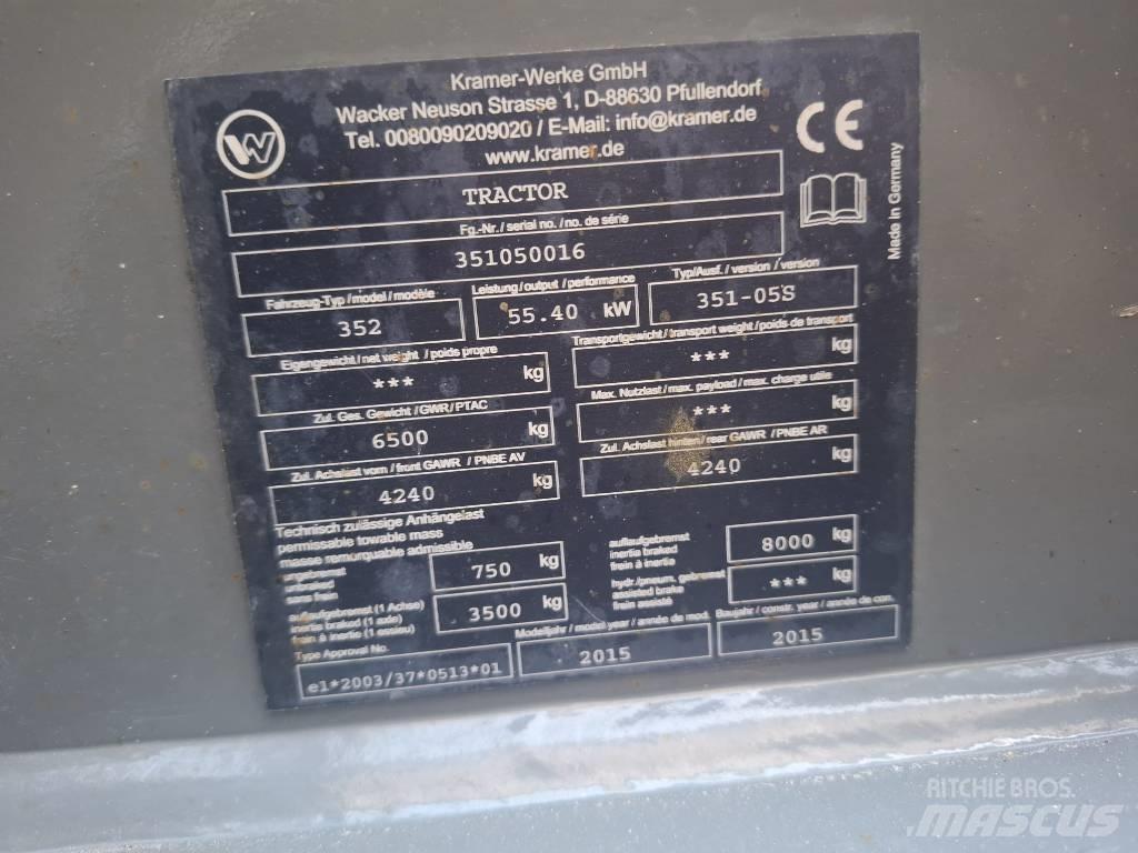 Kramer 8085 Wheel loaders