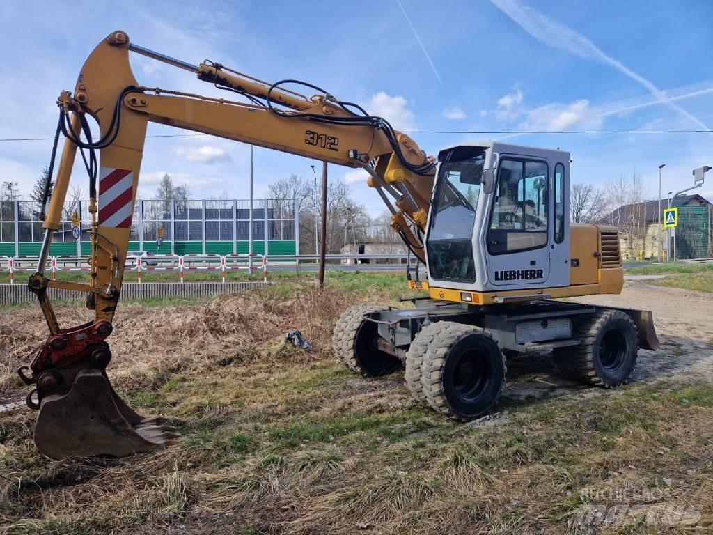 Liebherr 312 A Wheeled excavators