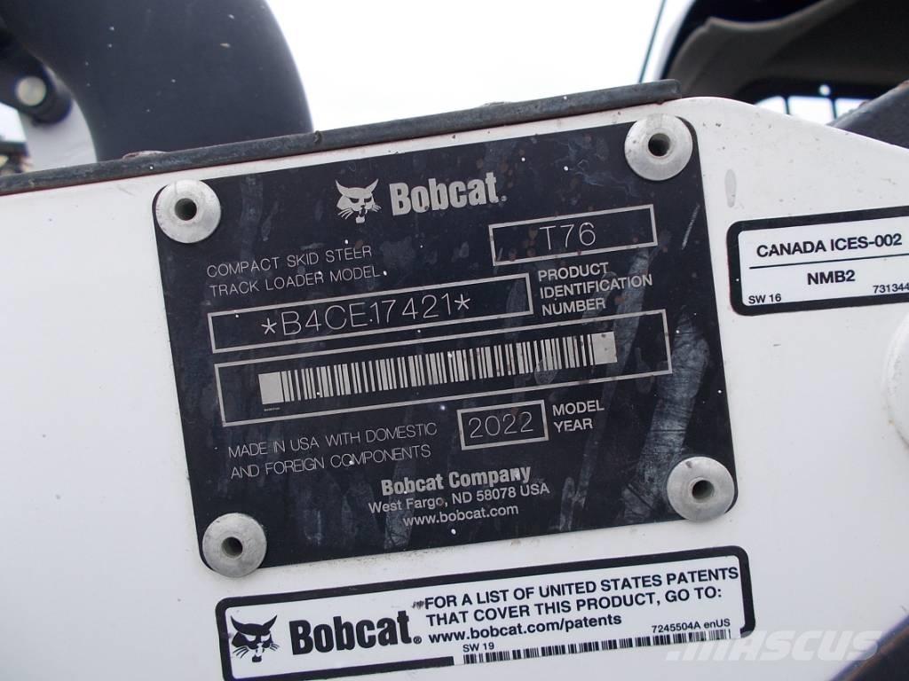 Bobcat T76 Skid steer loaders