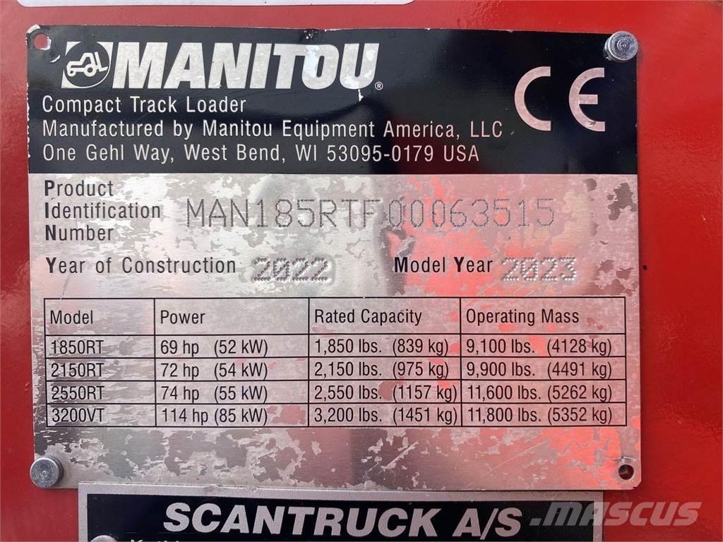 Manitou SL1850RT Skid steer loaders