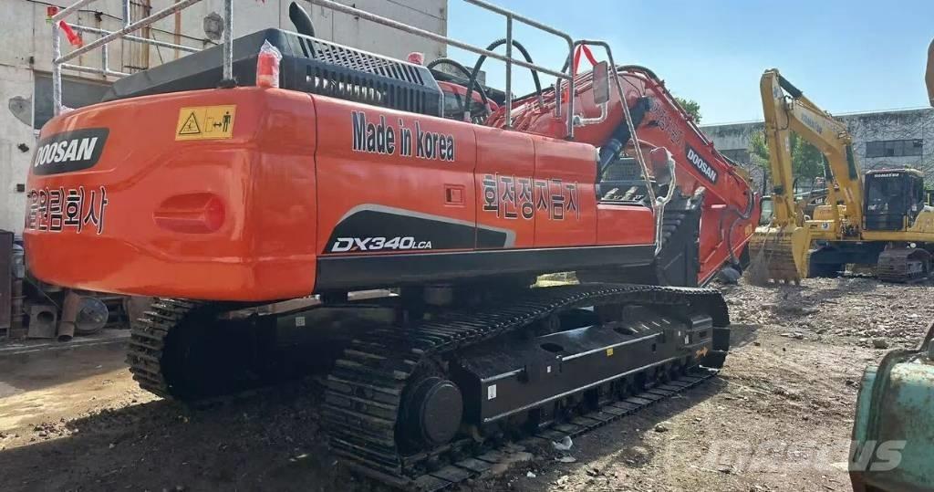 Doosan DX340 Crawler excavators