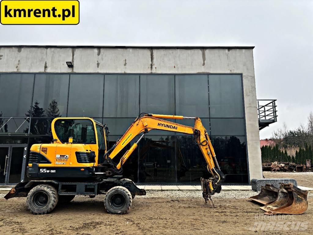 Hyundai Robex 55 W-9 Wheeled excavators