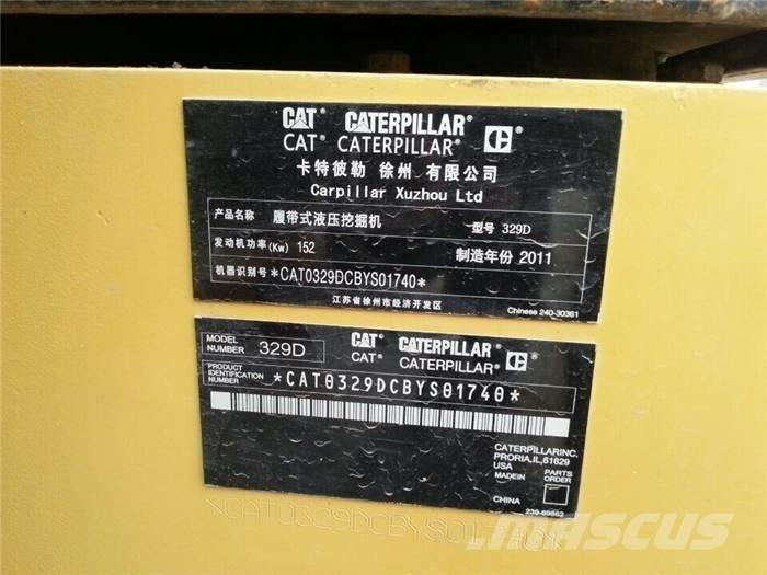 CAT 329 D Crawler excavators