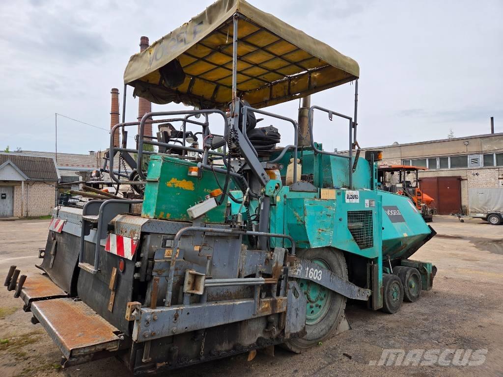 Vögele Super 1603 Asphalt pavers