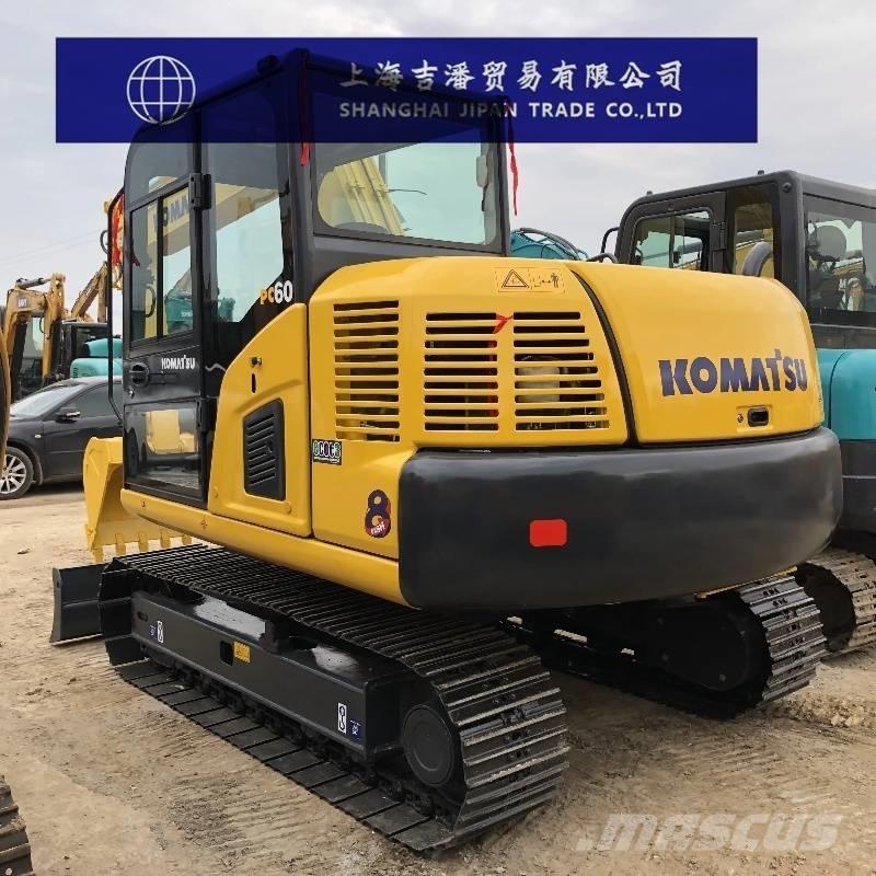 Komatsu PC 60-8 Crawler excavators