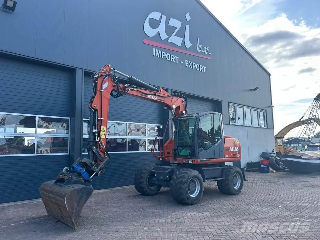 Atlas 140W Wheeled excavators
