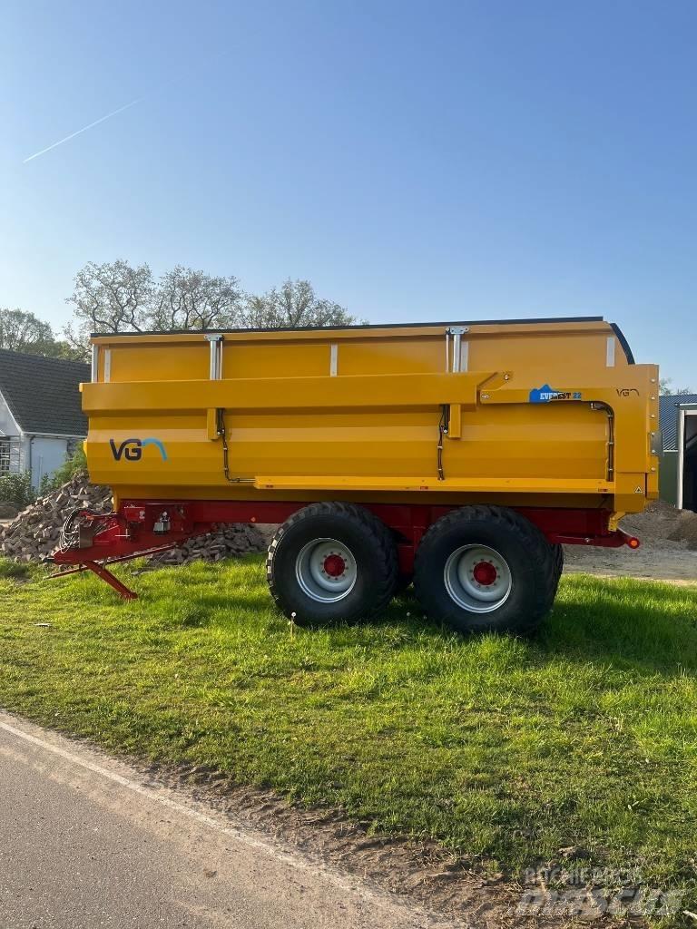 VGM VMG Everest 22 Tipper trailers