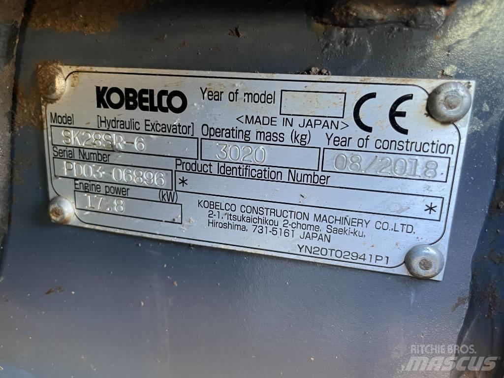 Kobelco SK 28 SR Mini excavators < 7t (Mini diggers)
