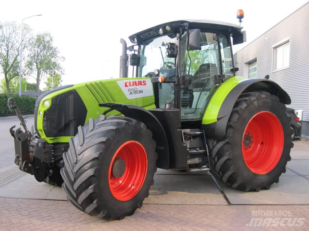 CLAAS Arion 650 CIS Tractors