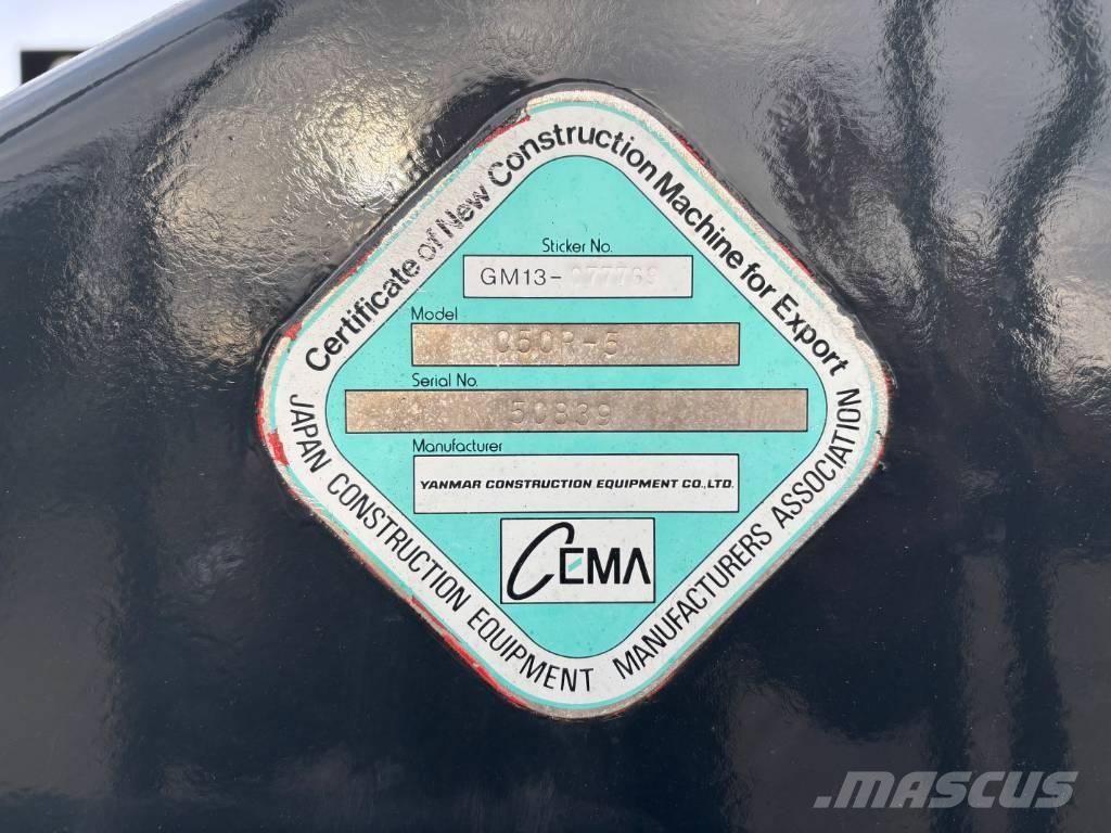 Yanmar C 50 R-5 Tracked dumpers