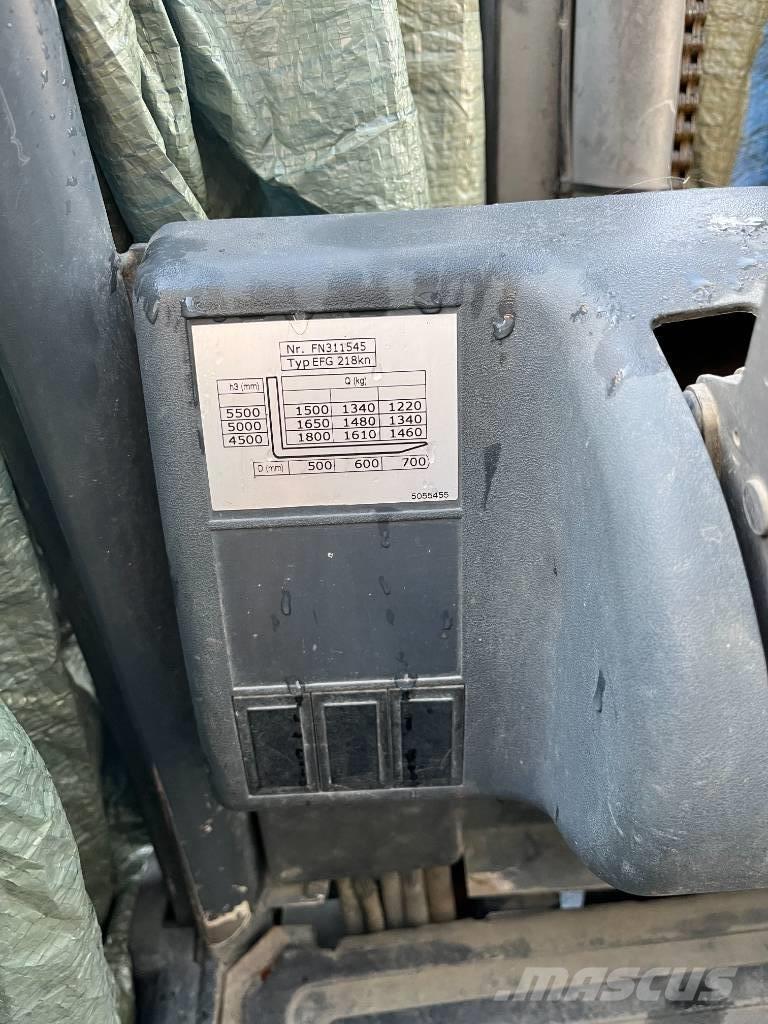 Jungheinrich EFG218 Electric forklift trucks