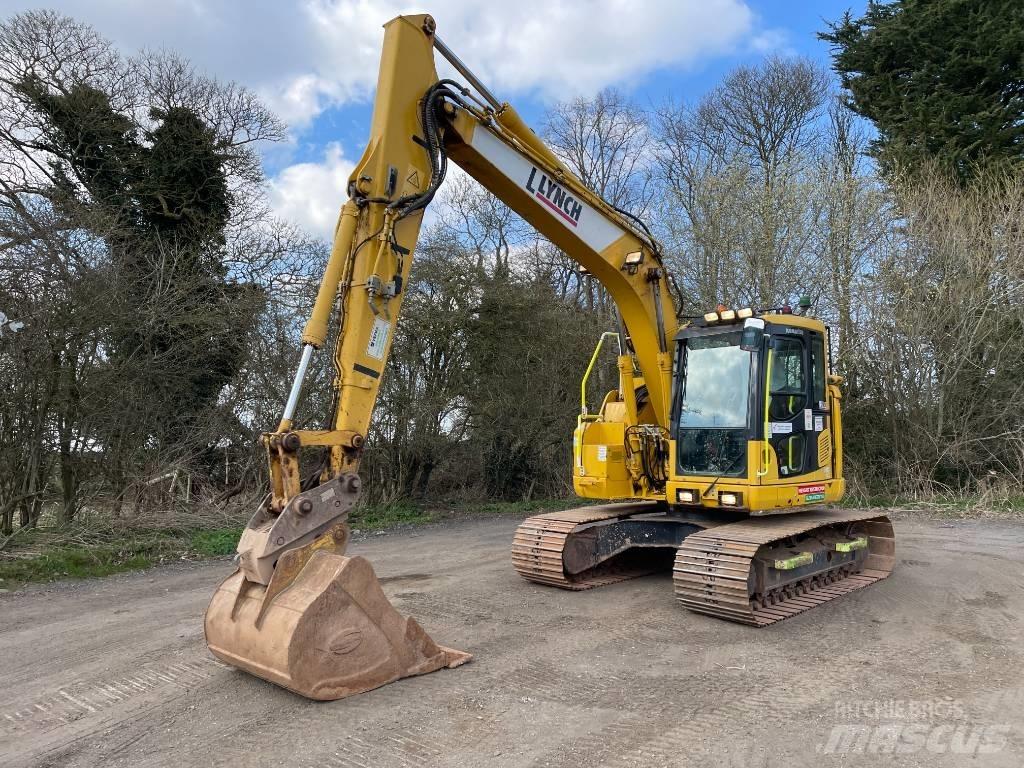 Komatsu PC 138 Crawler excavators