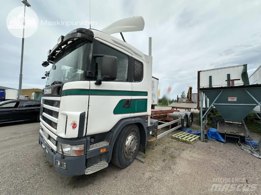 Scania R 124 LB Container Frame trucks