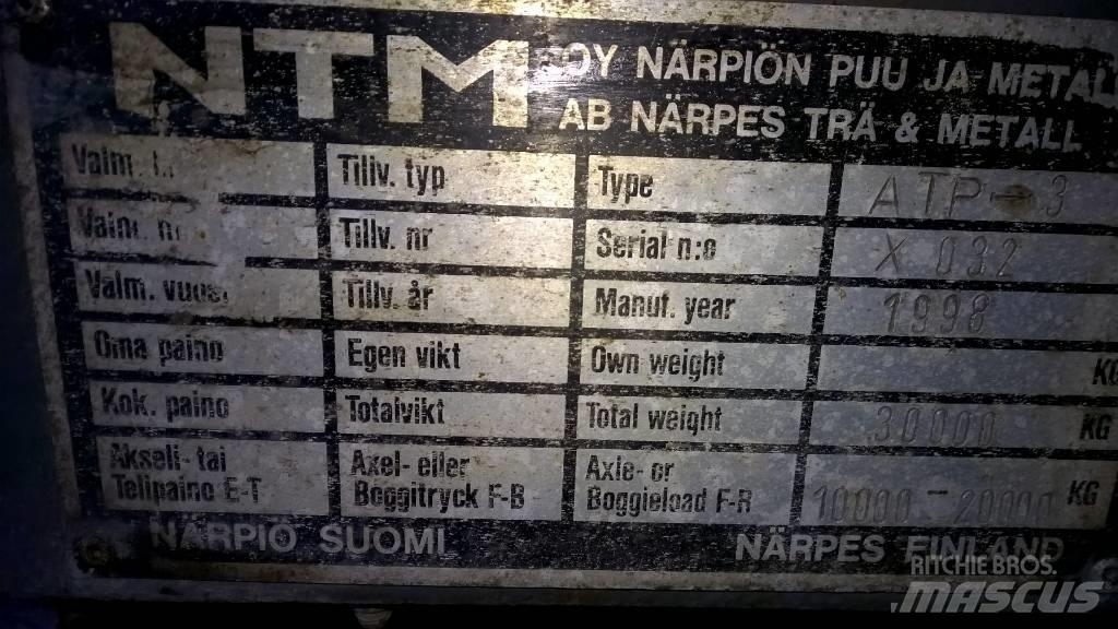 NTM ATP-3 Flatbed/Dropside trailers