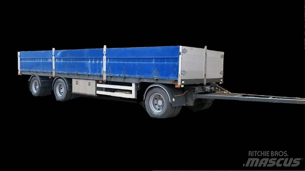 NTM ATP-3 Flatbed/Dropside trailers