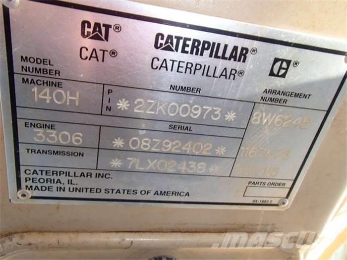 CAT 140 H Graders