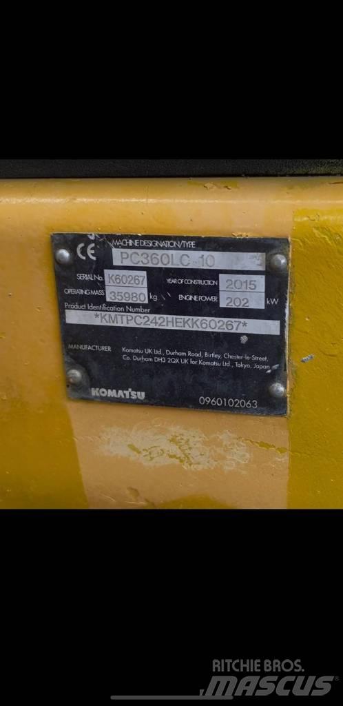 Komatsu PC360LC-10 Crawler excavators