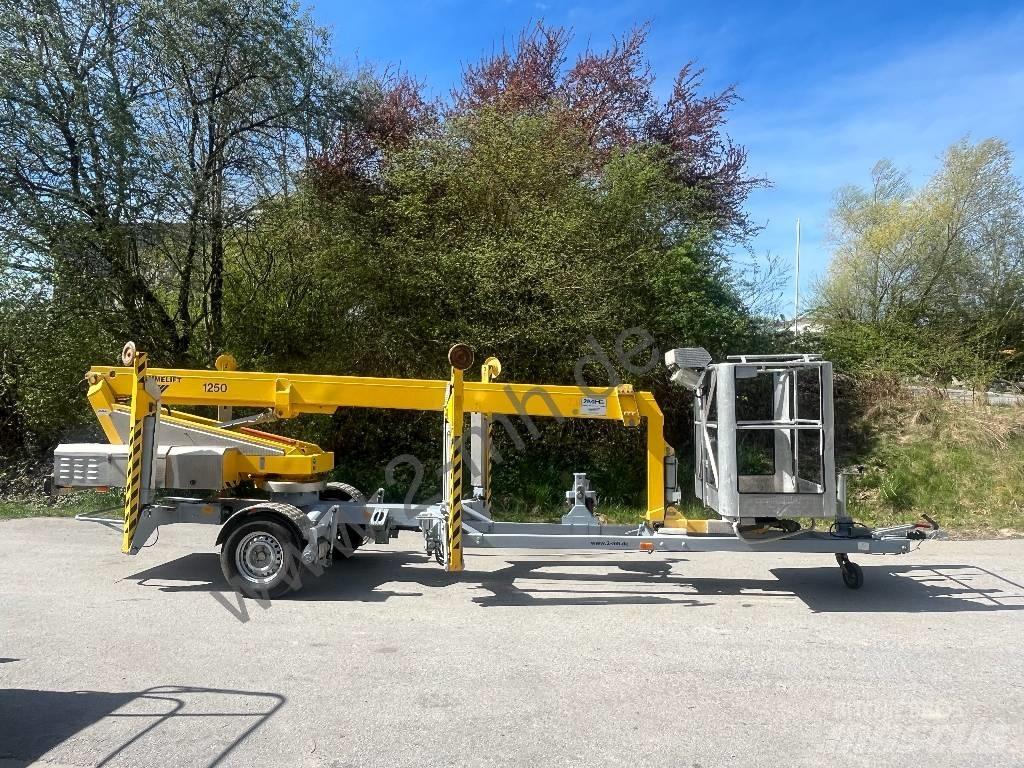 Omme 1250 EBZ Trailer mounted aerial platforms