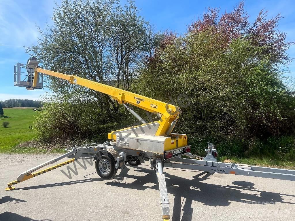 Omme 1250 EBZ Trailer mounted aerial platforms