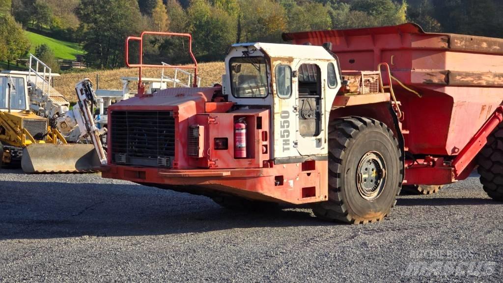 Sandvik TH550 Underground Mining Trucks
