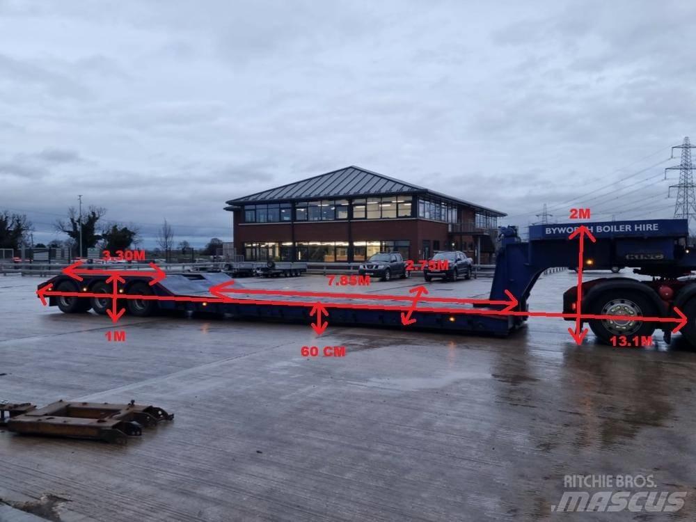 King GTL70/3HS Low loader-semi-trailers