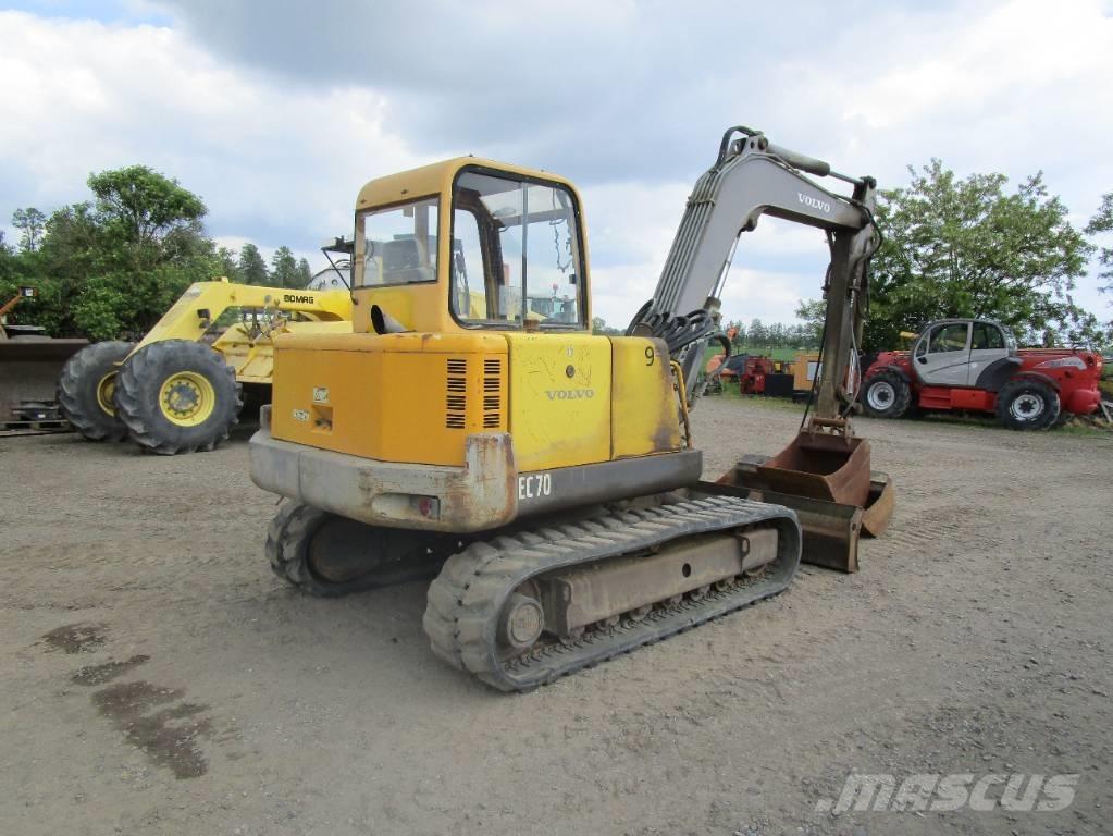 Volvo EC 70  ECR 88 Midi excavators  7t - 12t