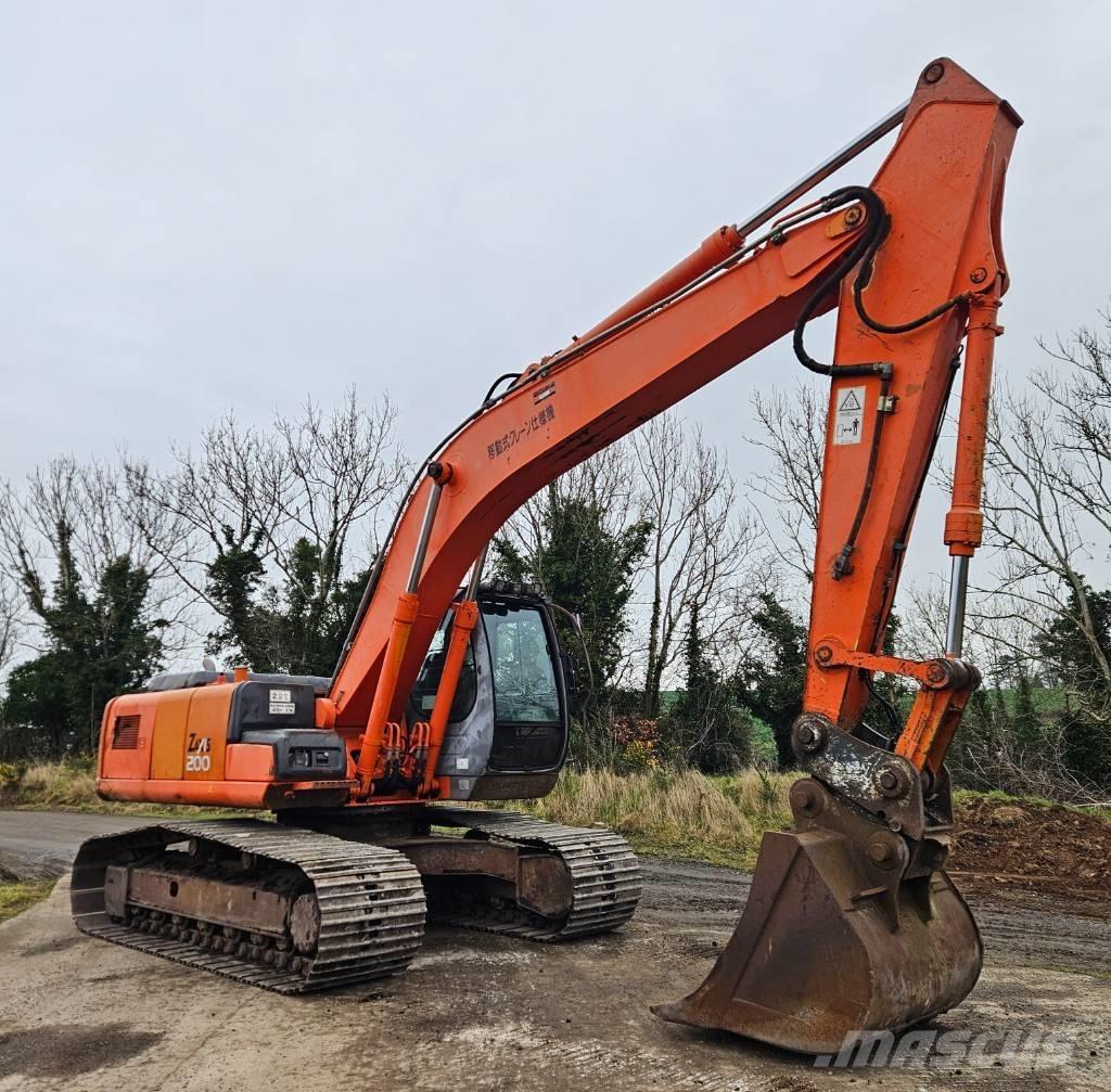 Hitachi ZX 200 LC Crawler excavators