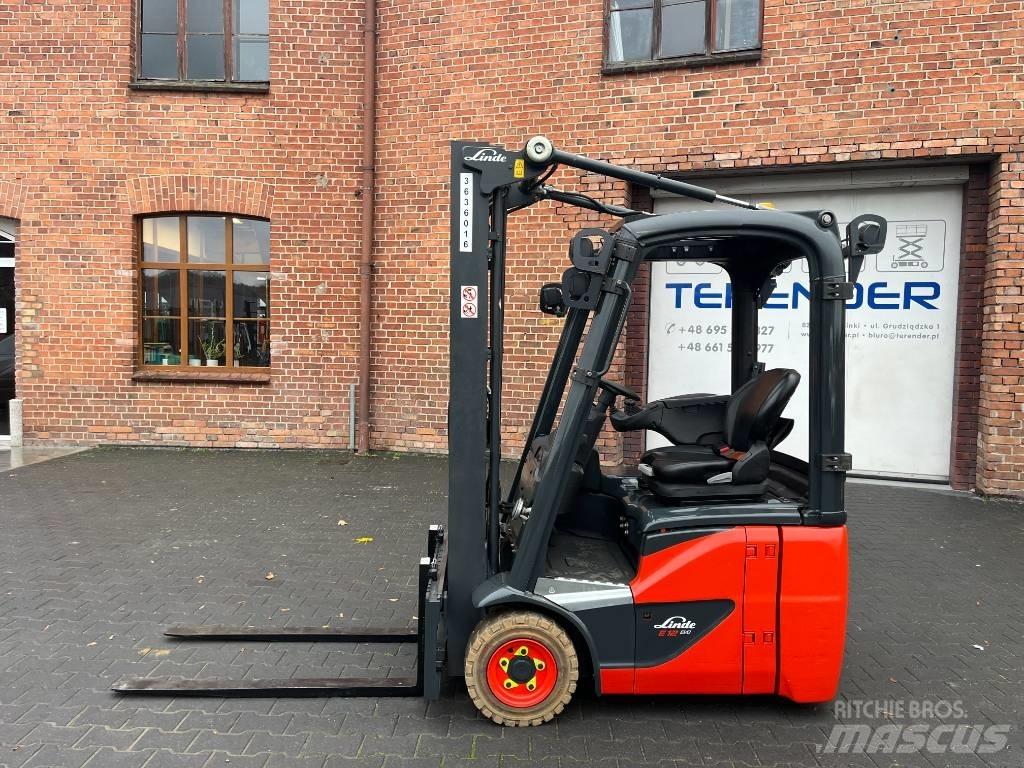 Linde E 12 Electric forklift trucks