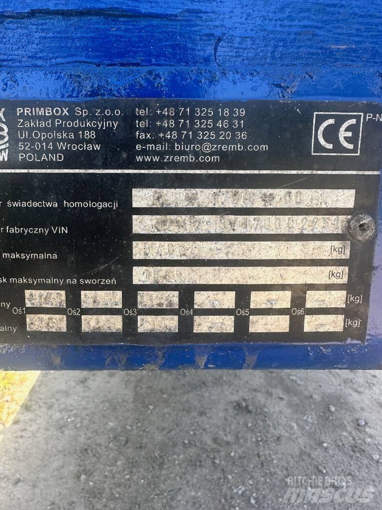 Zremb N263 Flatbed/Dropside trailers