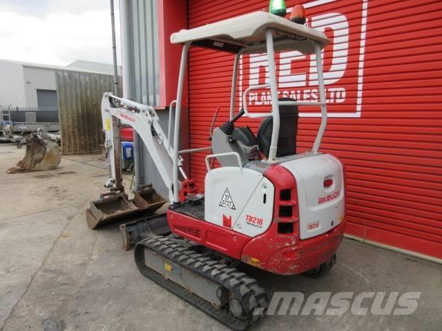 Takeuchi TB 216 Mini excavators < 7t (Mini diggers)