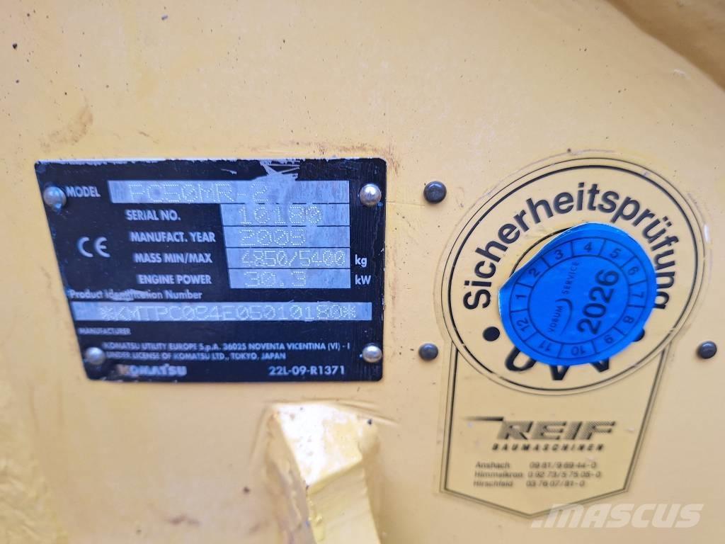 Komatsu PC 55 MR-2 Mini excavators < 7t (Mini diggers)