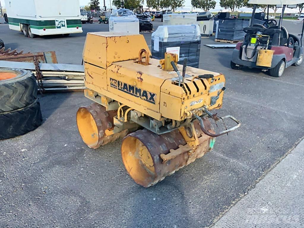 MultiQuip Rammax Twin drum rollers