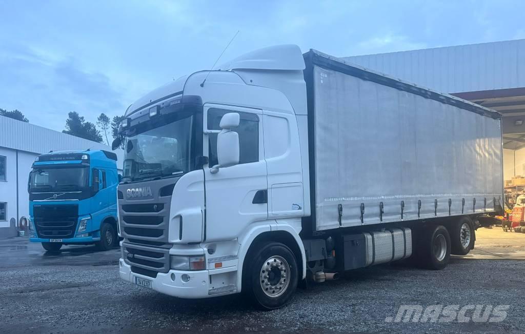 Scania G 420 Curtainsider trucks