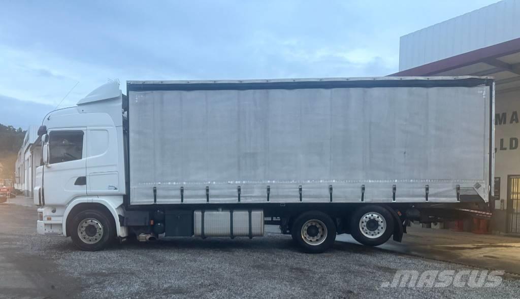 Scania G 420 Curtainsider trucks