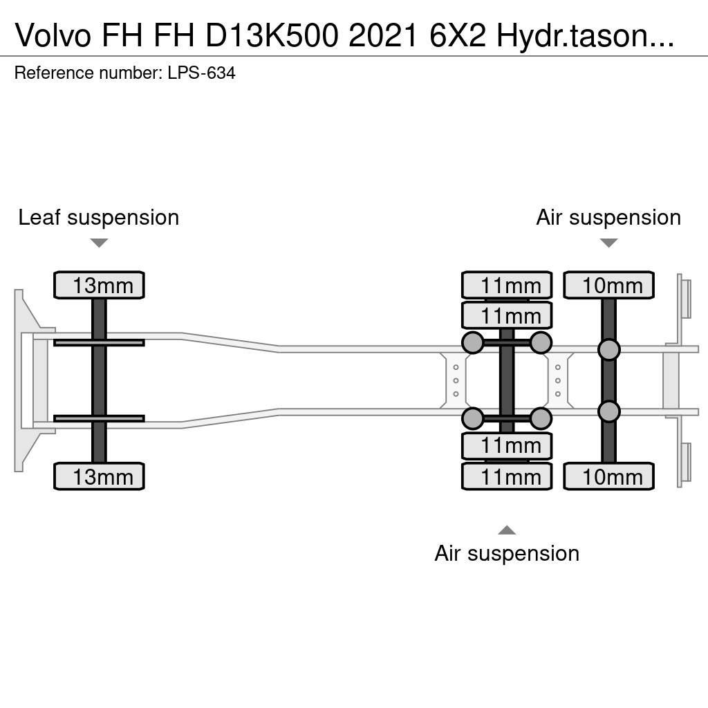 Volvo FH Cable lift demountable trucks