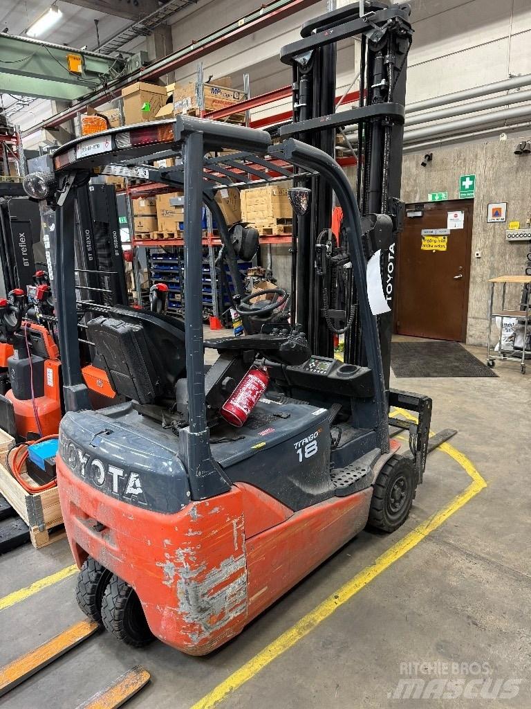 Toyota 8FBEK18T Electric forklift trucks