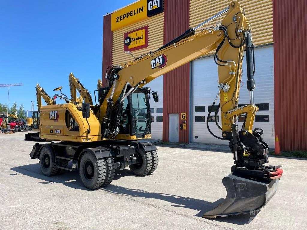 CAT M314 Wheeled excavators