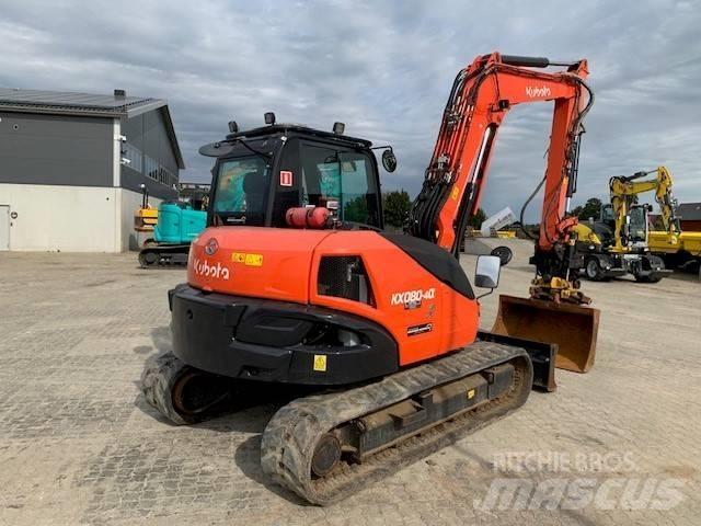 Kubota KX 080-4 Midi excavators  7t - 12t
