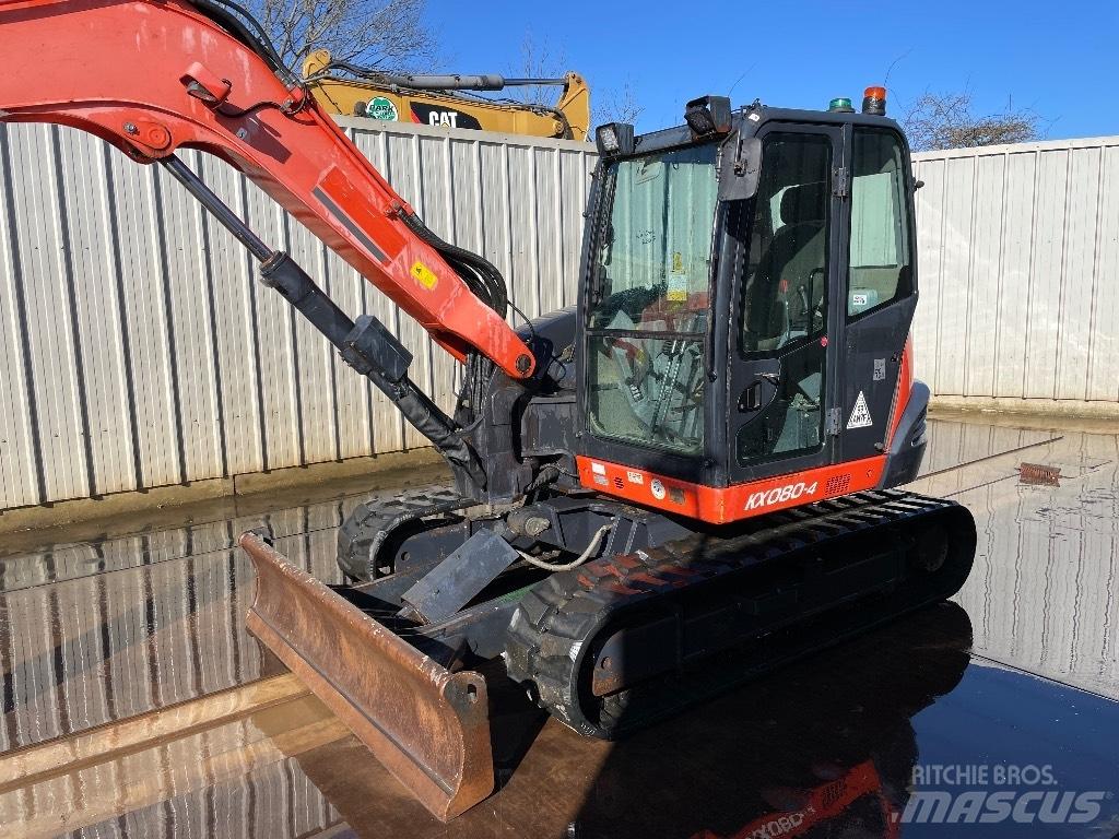 Kubota KX 080-4 Midi excavators  7t - 12t